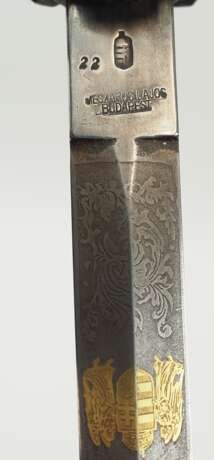 Ungarn: Luftwaffen Offiziersdolch. - Foto 3