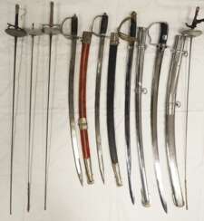 Sammlung Blankwaffen.