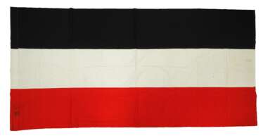 Deutsches Reich: Patriotische Gebäudefahne.