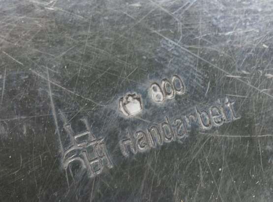 Wehrmacht: SILBER Teller des Offizierskorps des Infanterie-Regiment 12. - Foto 3 Wehrmacht: SILBER Teller des Offizierskorps des Infanterie-Regiment 12. - Foto 3