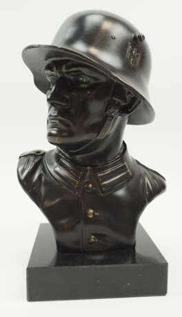 Wehrmacht: Büste eines Soldaten. - Foto 1 Wehrmacht: Büste eines Soldaten. - Foto 1