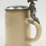 Wehrmacht: Reservistenkrug eines Landwehrmannes der 5. Schwadron Kavallerie-Regiment 17 - Weihnachten 1937. - photo 3