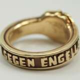 Kriegsmarine: Ring U-Boot- Kriegsabzeichen - GOLD. - photo 3