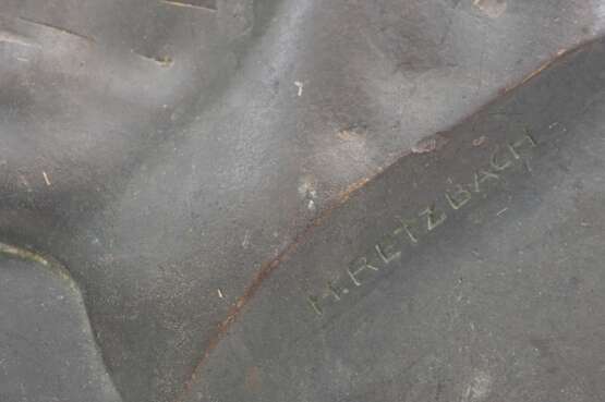 Retzbach, H.: Bronzeplakette Adolf Hitler. - Foto 2
