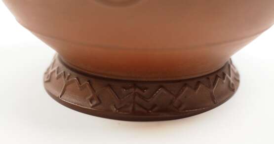 Staatlich Meissen Böttgersteinzeug: Deckelvase Q231. - Foto 4