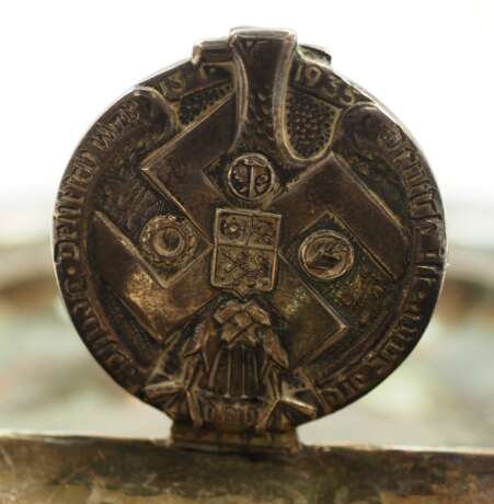 3. Reich: Silberschale - Deutsch ist die Saar - Deutsch bleibt die Saar, 13.1.1935. - photo 4 3. Reich: Silberschale - Deutsch ist die Saar - Deutsch bleibt die Saar, 13.1.1935. - photo 4