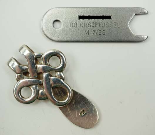 Kettendolch Gehänge - Krawattenspange / Geldklammer. - фото 1