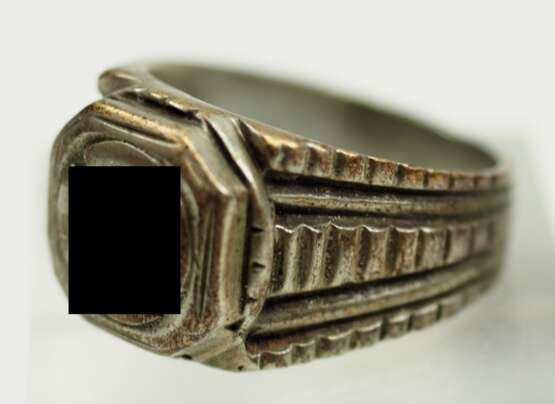 3. Reich: Fingerring - Patriotisch. - photo 1 3. Reich: Fingerring - Patriotisch. - photo 1