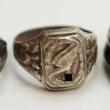 3. Reich: Lot patriotischer Ringe. - photo 1