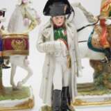 Scheibe-Alsbach: Napoleon und zwei Reiter Porzellanfiguren Lot. - photo 2