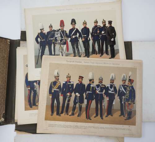 Krickel, Georg / Lange, Gustav: Das Deutsche Reichsheer in seiner neuesten Bekleidung und Ausrüstung. - Foto 2