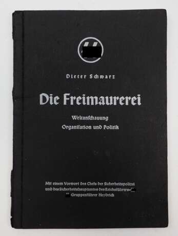 SS: Broschüre "Die Freimaurerei". - фото 1 SS: Broschüre "Die Freimaurerei". - фото 1