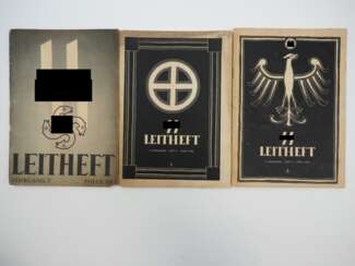 SS-Leitheft - 3 Exemplare.