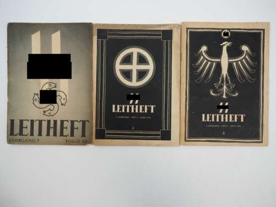 SS-Leitheft - 3 Exemplare. - photo 1 SS-Leitheft - 3 Exemplare. - photo 1