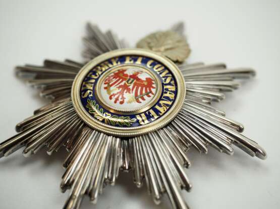 Preussen: Roter Adler Orden, 4. Modell (1885-1917), Großkreuz Stern mit Eichenlaub. - фото 2