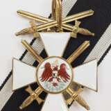 Preussen: Roter Adler Orden, 5. Modell (1918), 2. Klasse mit Schwertern und Schwertern am Ring. - фото 1