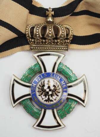 Preussen: Königlicher Hausorden von Hohenzollern, Kreuz der Komture. - фото 1