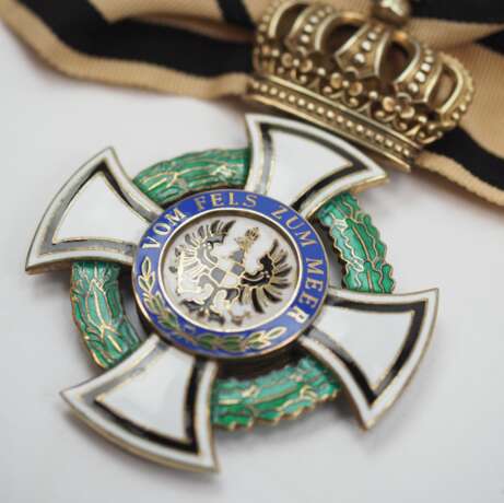 Preussen: Königlicher Hausorden von Hohenzollern, Kreuz der Komture. - фото 2