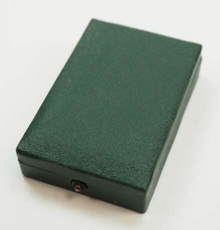 Sachsen: Albrechtsorden, 1. Modell (1851-1875), Goldene Medaille, im Etui. - фото 5