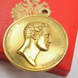 Russland: Große goldene Verdienstmedaille, Nikolaus I., im Etui. - photo 2