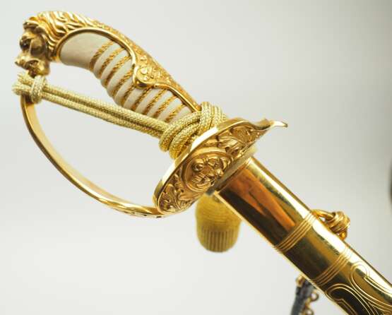 Kriegsmarine: Löwenkopf-Säbel für Offiziere - фото 1