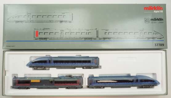 Märklin: HO 37789 Triebwagen-Zug ICE 3. - photo 1