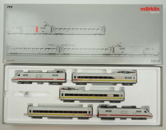 Märklin: HO 39710 Triebwagen-Zug ICE-S. - photo 1