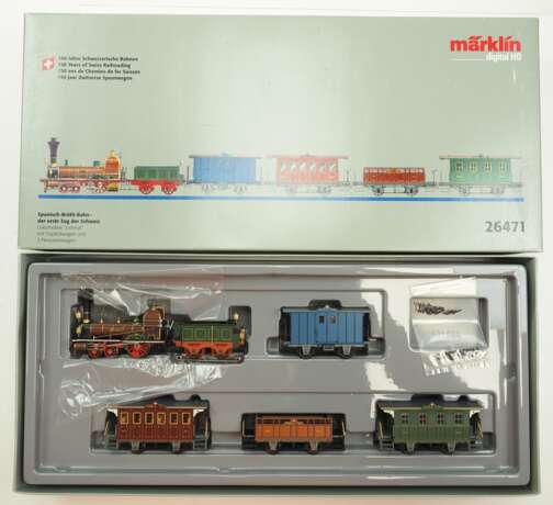 Märklin: HO 26471 Spanisch-Brötli-Bahn. - photo 1 Märklin: HO 26471 Spanisch-Brötli-Bahn. - photo 1