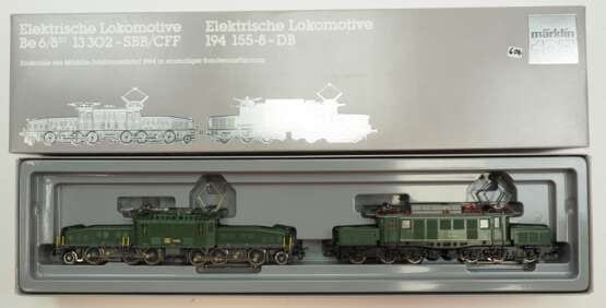 Märklin: HO 3300 Elektrische Lokomotive Be6/8 III 13302-SBB/CFF bzw. 194 155-8-DB. - photo 1