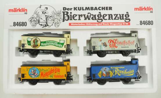 Märklin: HO 84680 Der Kulmbacher Bierwagenzug. - фото 1