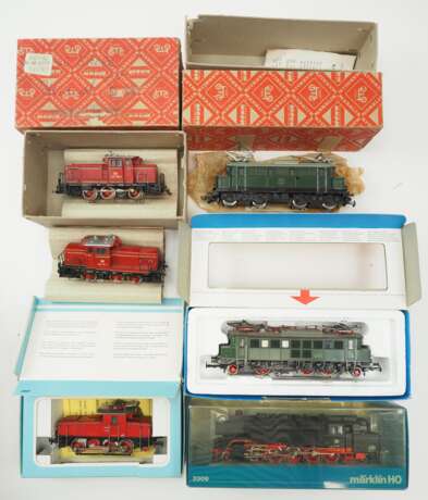 Märklin: HO 6 Lokomotiven. - Foto 1 Märklin: HO 6 Lokomotiven. - Foto 1