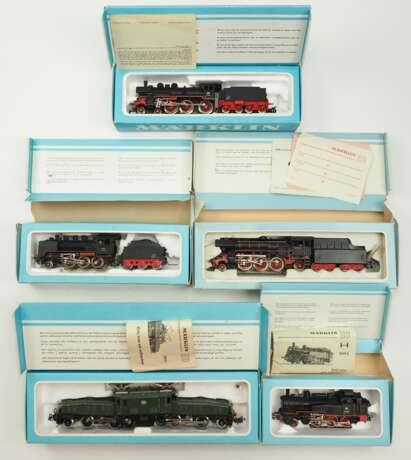 Märklin: HO 5 Lokomotiven. - Foto 1 Märklin: HO 5 Lokomotiven. - Foto 1