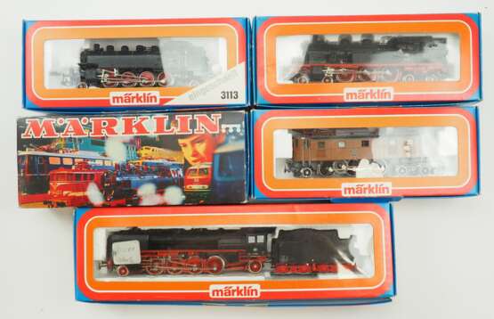 Märklin: HO 5 Lokomotiven. - Foto 2
