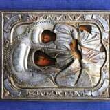 Образ Матери Божией "Споручница грешных" Мастерская Егорова Алексея мастер-монограммист Егоров Алексей Николаевич Levkas Tempera Богородичные иконы Russisches Kaiserreich Эпоха царствование императора Николая Второго конец XIX – начало ХХ вв. - Foto 2