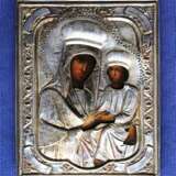 Образ Матери Божией "Споручница грешных" Мастерская Егорова Алексея мастер-монограммист Егоров Алексей Николаевич Levkas Tempera Богородичные иконы Russisches Kaiserreich Эпоха царствование императора Николая Второго конец XIX – начало ХХ вв. - Foto 5