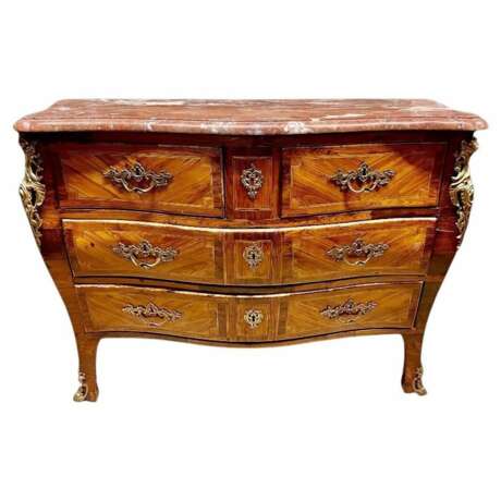 18th Century Commode from the Louis XIV Regency Period Marbre - photo 1
