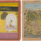 TWO ILLUSTRATIONS FROM RAGAMALA SERIES - фото 1