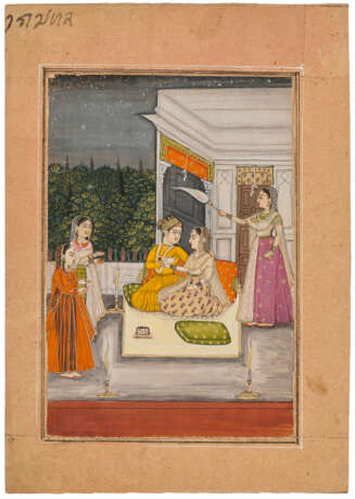 THREE ILLUSTRATIONS FROM VARIOUS RAGAMALA SERIES - фото 2