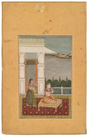 THREE ILLUSTRATIONS FROM VARIOUS RAGAMALA SERIES - фото 4