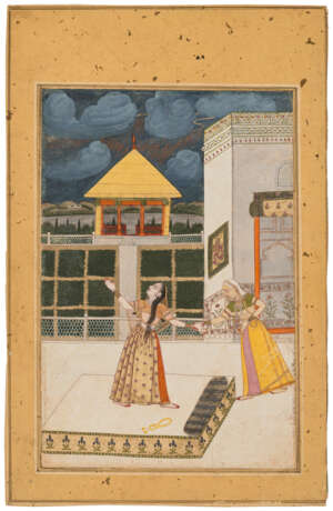 THREE ILLUSTRATIONS FROM VARIOUS RAGAMALA SERIES - фото 6