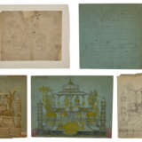 A GROUP OF SKETCHES FOR MINIATURE PAINTINGS - фото 1