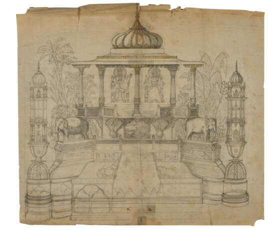 A GROUP OF SKETCHES FOR MINIATURE PAINTINGS - фото 3