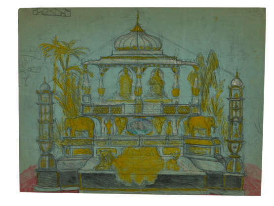 A GROUP OF SKETCHES FOR MINIATURE PAINTINGS - фото 4