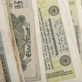 Kleines Konvolut Banknoten Deutschland,1.H. 20. Jahrhundert. - - фото 2