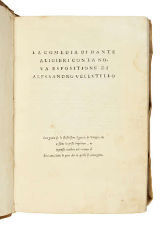 ALIGHIERI, Dante (1265-1321) - фото 4 ALIGHIERI, Dante (1265-1321) - фото 4
