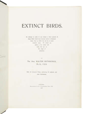 ROTHSCHILD, Lionel Walter (1868-1937) - photo 4 ROTHSCHILD, Lionel Walter (1868-1937) - photo 4