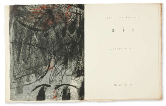 TAPIES, Antoni (1923-2012) et André DU BOUCHET (1924-2001) - фото 1