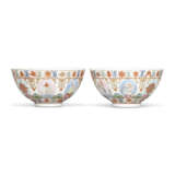 A PAIR OF FAMILLE ROSE 'BARAGON TUMED' BOWLS - photo 2