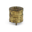 A SMALL INCISED GILT-BRONZE TRIPOD VESSEL AND COVER, LIAN - Аукционные цены