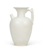 Tang dynasty. A XING WHITE-GLAZED EWER